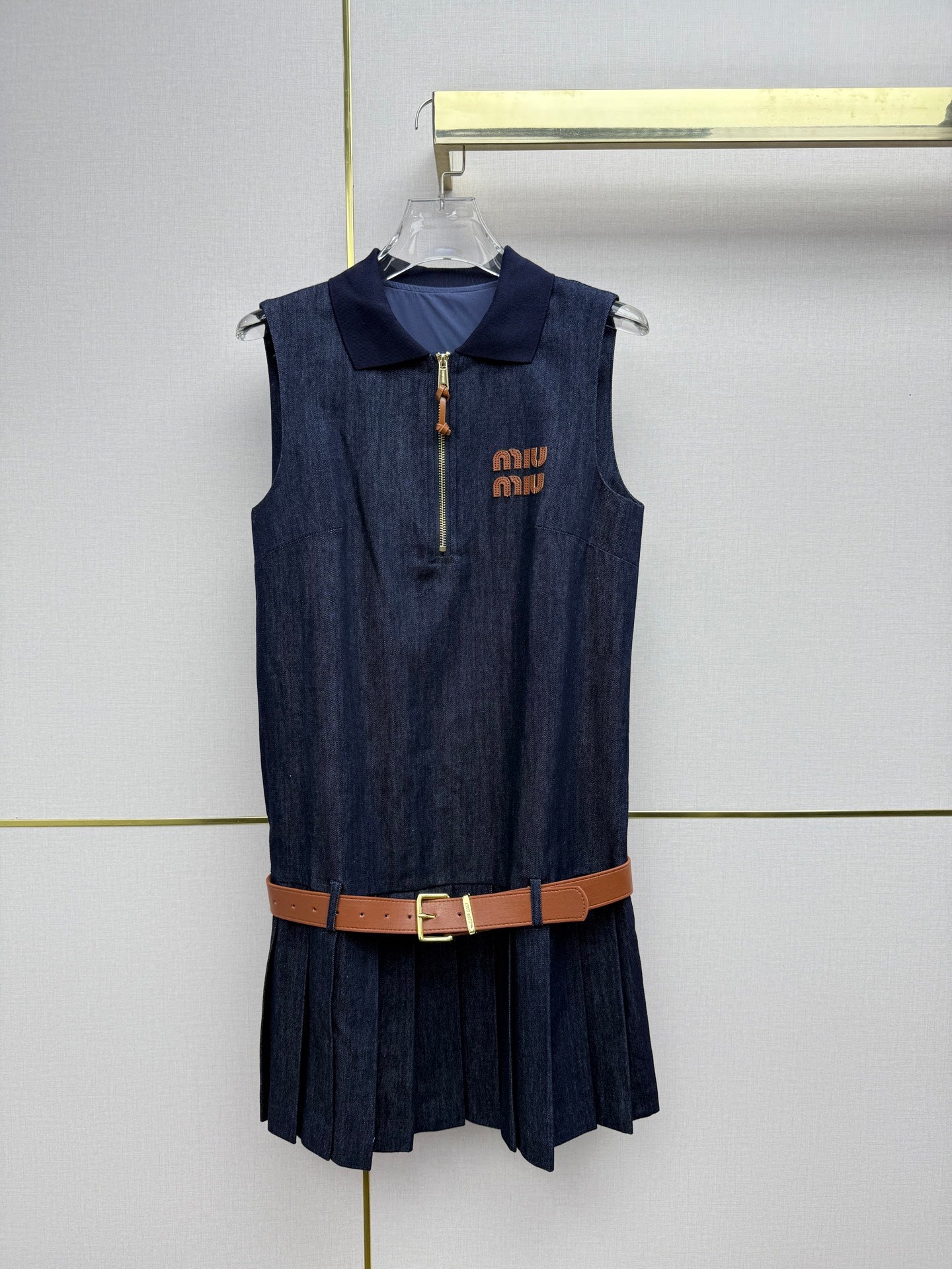 MI 26SS New Style Denim Dress