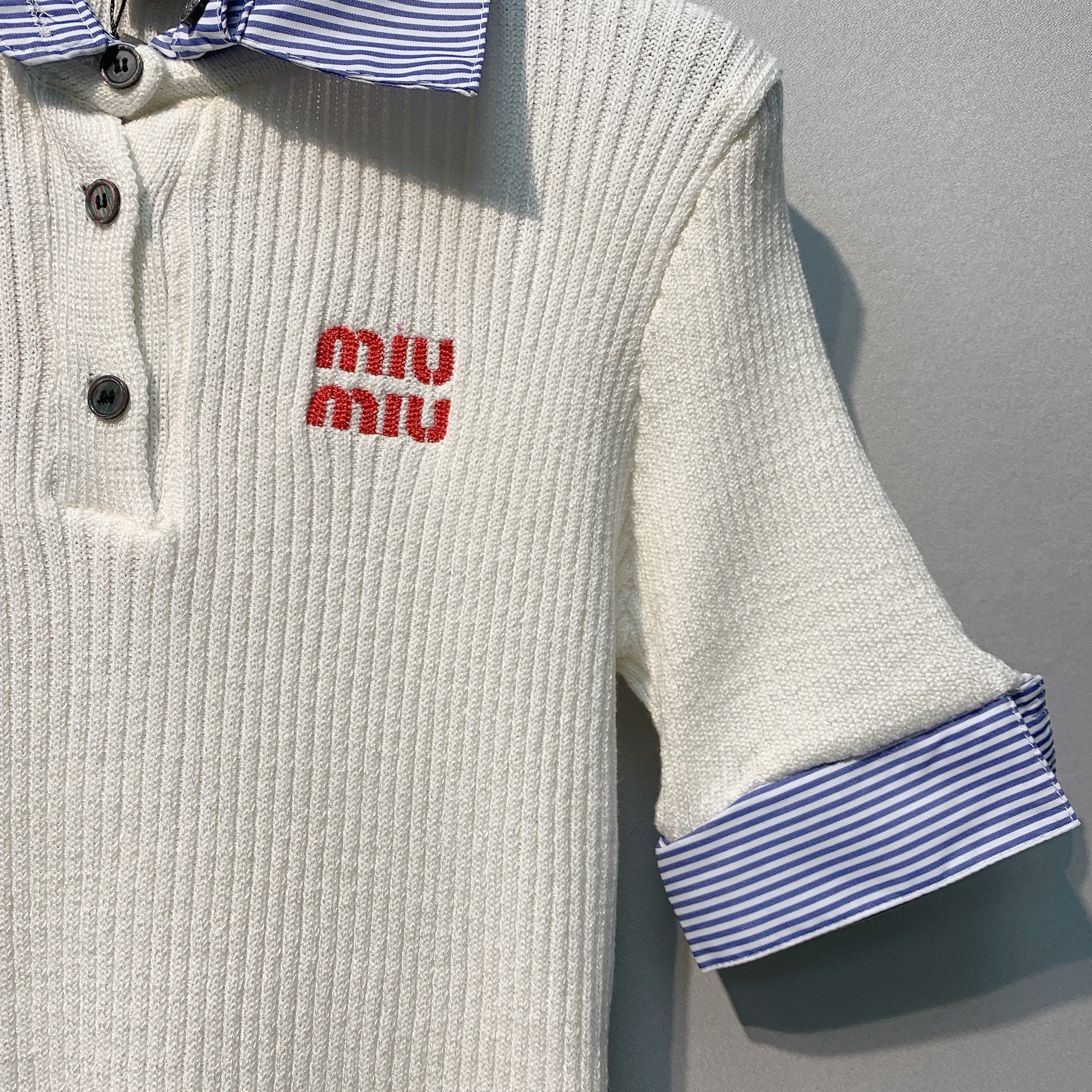 2026 SSMI Fake Two-Piece Knitted Polo Shirts