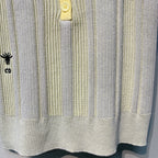 DIO 26SS Yellow Polo Knitted V-Neck Top