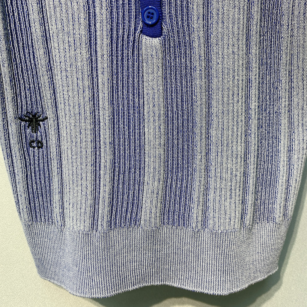 DIO 26SS Polo Blue Knitted Vest